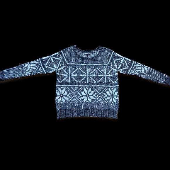 AEO Wool Blend Snowflake Sweater (like NEW) - Picture 8 of 13